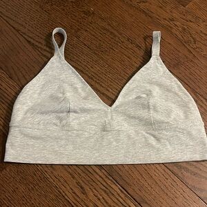 Spanx grey bralette size large